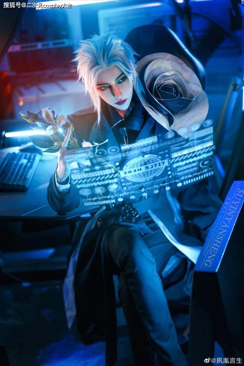 帅到无法形容,《王者荣耀》兰陵王cos,这声老公我先喊