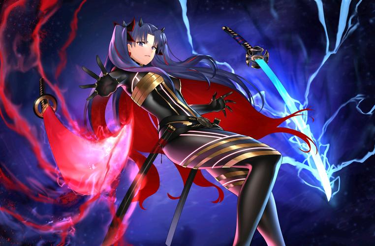 fate系列宇宙凛壁纸p站超高人气插画分享