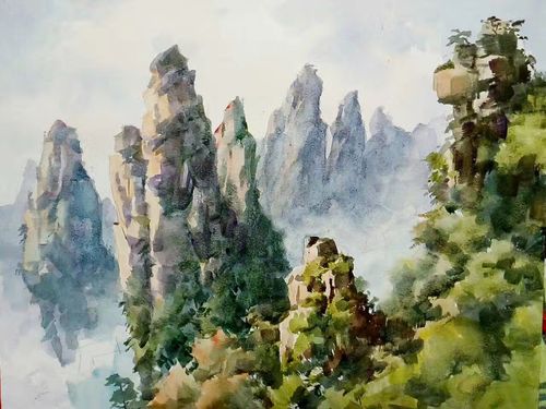 《张家界之山林》