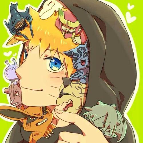 【漩涡鸣人】尾兽.全家福(侵删)