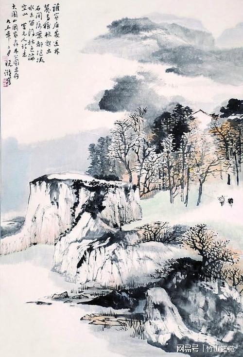 跟曾晓浒老师学画树|山水画|关山月_网易订阅