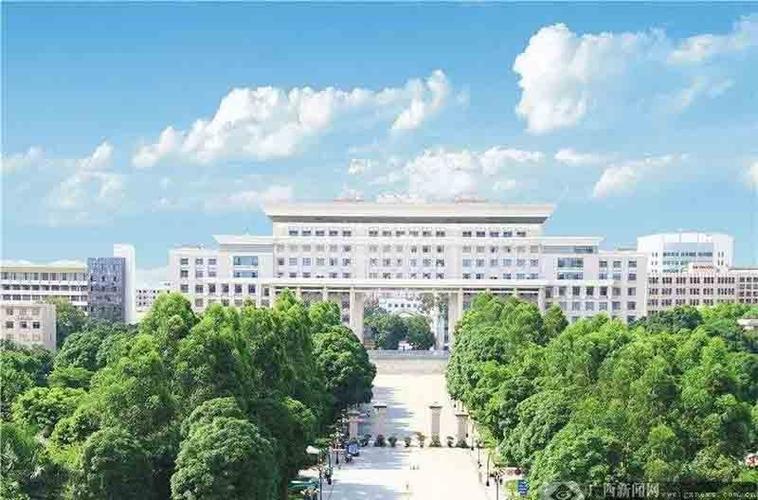 广西大学校园全景