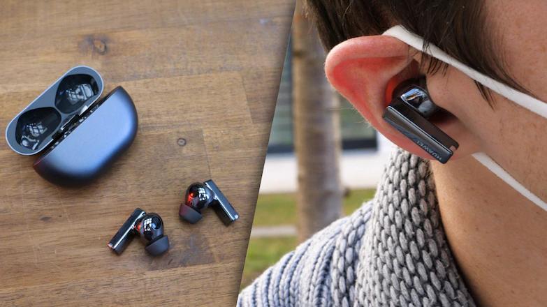 因此,freebuds pro的佩戴也非常舒适,尤其耳机坐落