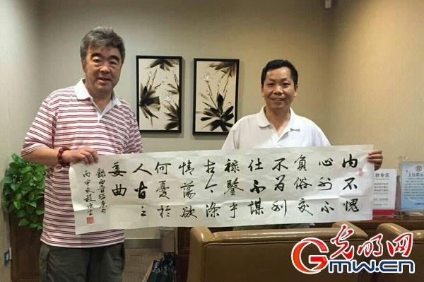 阿紫访谈不忘初心专访军旅书法家赵俊生