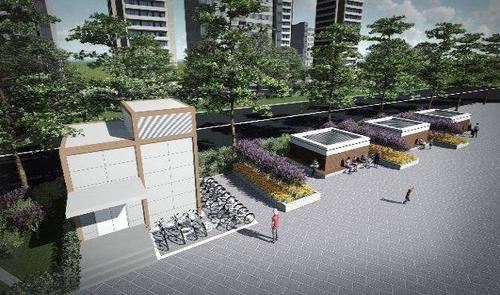 速来围观西安地铁临潼线出入口,风亭等设计方案