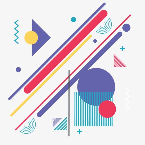 元素搜索 > 孟菲斯简约风格透明背景免抠图  610 关键词 : 免费下载免