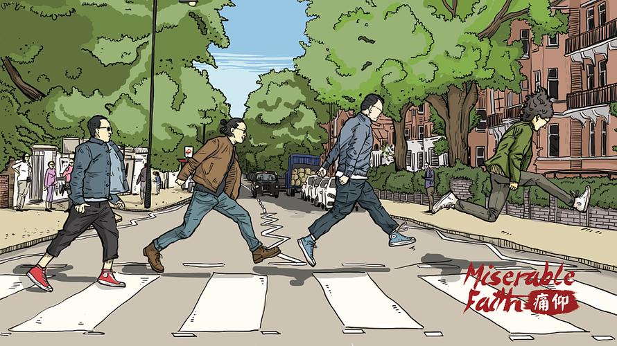 痛仰乐队新品产品插画设计(产品已开售)