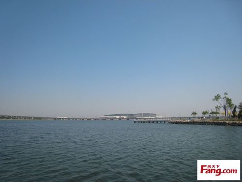 天津塘沽海洋高新区金海湖公园 雨水汇成美丽景观湖