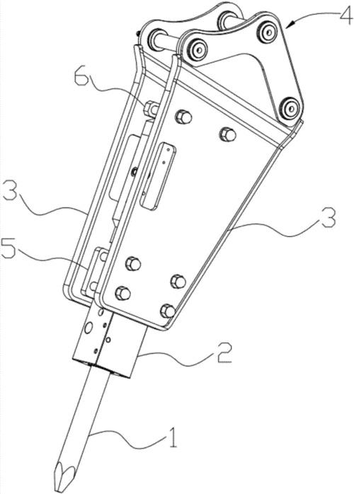 大角度万能型破碎锤制造技术
