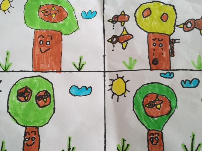 201905一年级的小宝贝们又出班刊了连环画计一