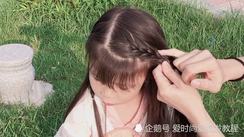 教你这样编头发,好看又简单,编发
