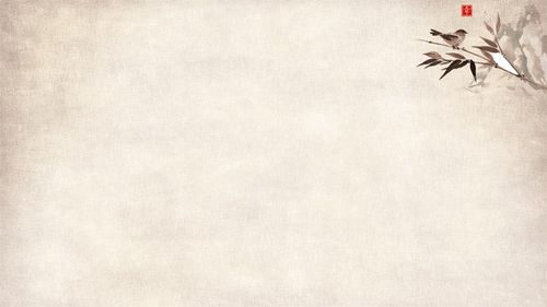 六张水墨山水画古典中国风ppt背景图片