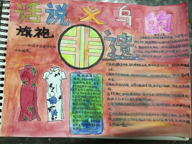 本次活动形式丰富多彩,有制作手抄报的,有亲身实地探访的,有写成非遗