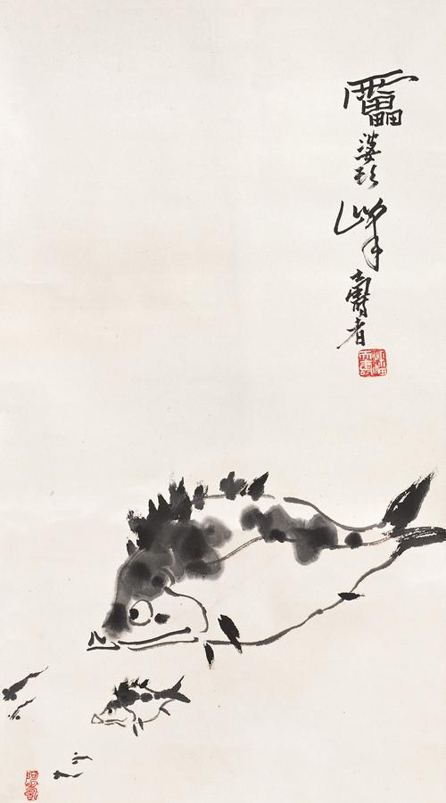 【引用】艺术大师潘天寿作品(高清60p)