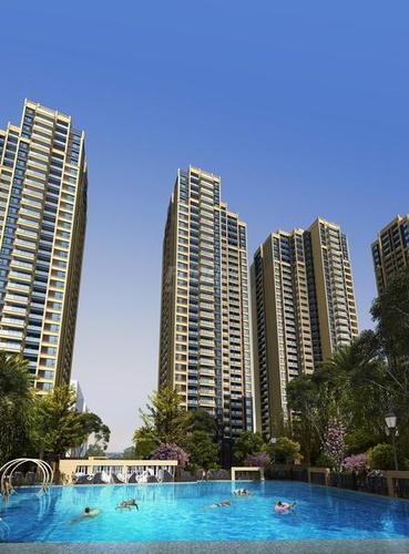 中洲锦城湖岸小区效果图- 成都透明房产网