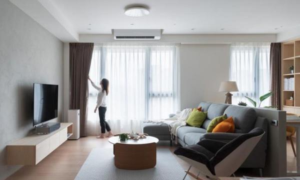 壁挂空调装吊顶,当中央空调用,美观,省钱,实用,你12年