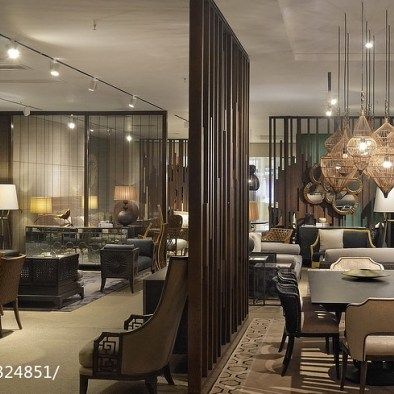 家具隔断效果图