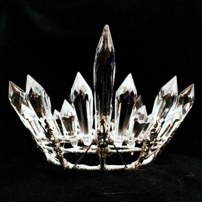 la reine·独家手工制作 奢华复古水晶皇冠