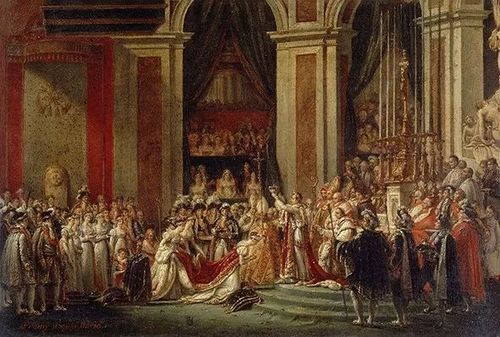 拿破仑加冕约瑟芬〔雅克—路易·大卫(1748—1825)同名作品复制