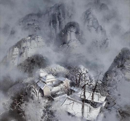 翁凯旋2020新作|雪景