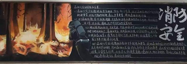 从各中学的黑板报中一窥隐藏在中学生里的绘画设计大神