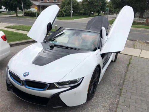 21款国六欧规版宝马i8敞篷版|新车|跑车|内饰_网易汽车