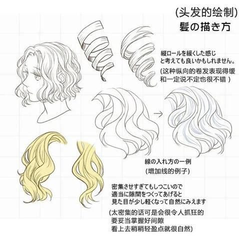 教你动漫人物头发绘制教程(干货)
