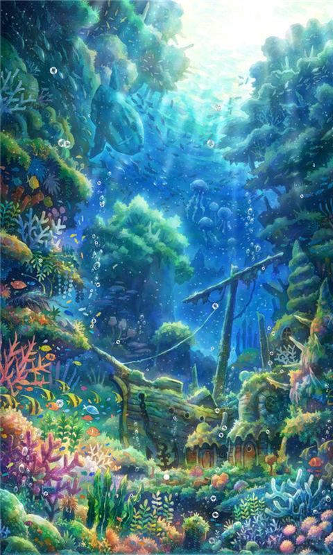 梦幻海底-秀动态壁纸