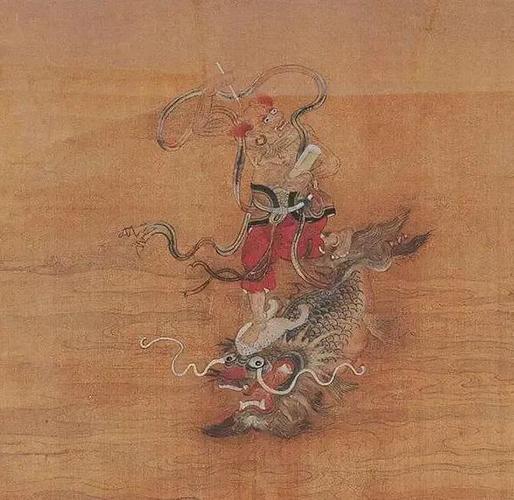 国画魁星点斗!独占鳌头!吉祥寓意国画!