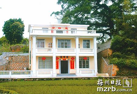 农村两层楼房效果图