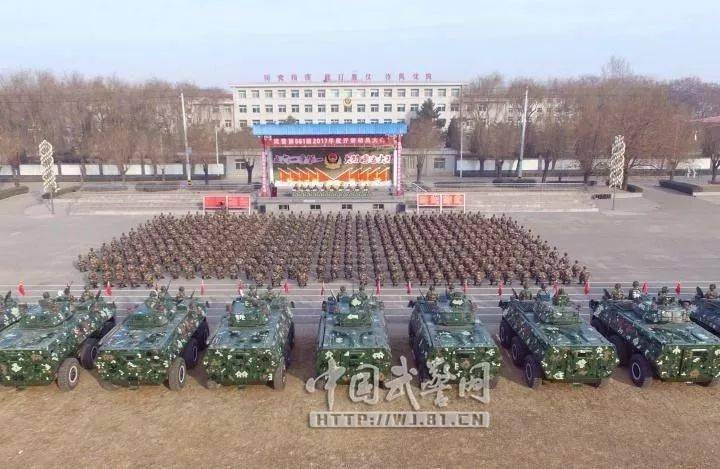 2017年12月, 武警第187师撤编,所属部队分编为. 【187