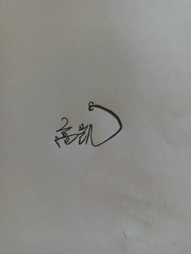 求设计艺术签名 名字是 高凯 求大神