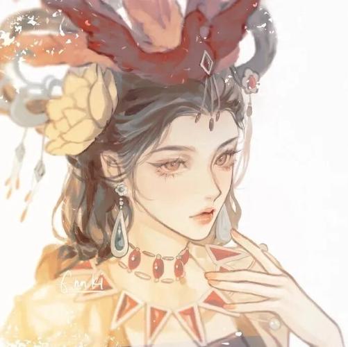 王者动漫情头女儿国国王画师是ennki呀