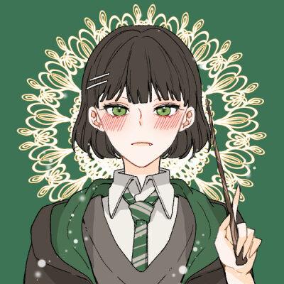 赫敏×金妮×潘西×卢娜x德拉科性转x哈利性转画师:_picrew