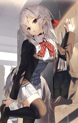 让我看看有多少白毛控!(二次元动漫少女)