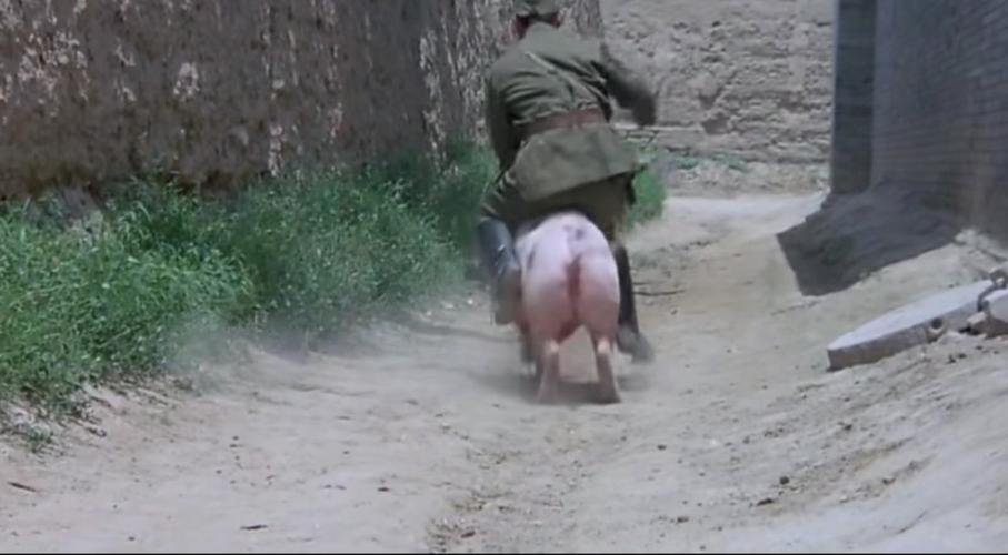 举起手来:潘长江饰演小鬼子,从头到尾都是笑点,小时候