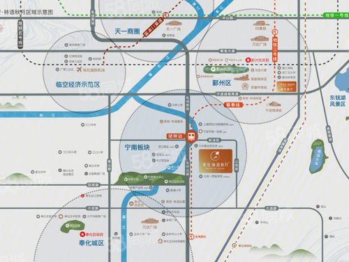 荣安林语秋月楼盘区位规划