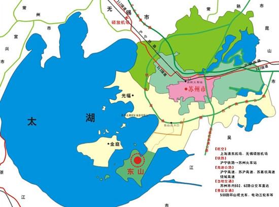 苏州太湖旅游区一级游客服务中心(胥口)有直达东山景区(二级游客服务