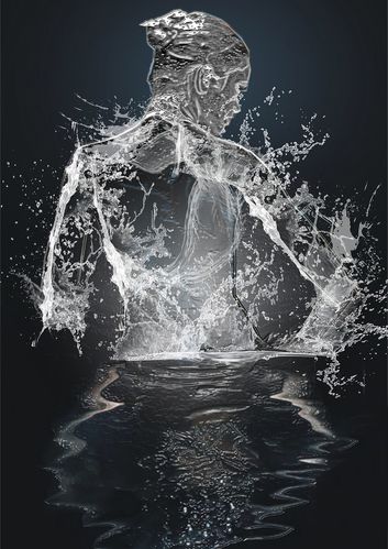 原创作品:水特效