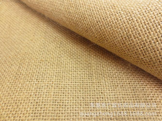 厂家直销 50*50 纯天然优质黄麻 粗麻布 工艺品面料 现货供应