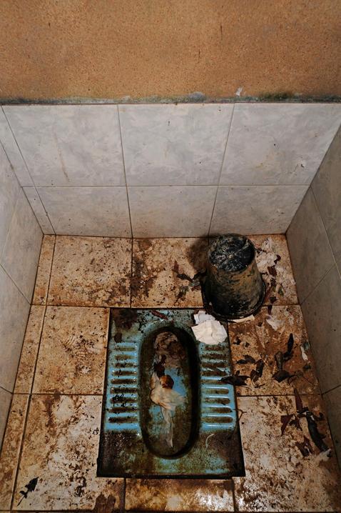 脏,公厕,斯里兰卡