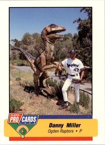 1994 ogden raptors fleer/procards #3735 danny miller - nm-mt