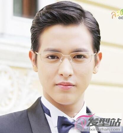 男生二八分短发 有型有款又修颜_发型站_最新流行发型设计发型图片与