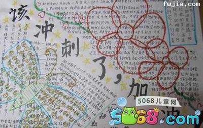 有关于期中考试的手抄报素材-该冲刺了小学生-39kb