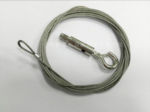 拉爆吊环锁线器 悬吊组合 灯具吊线 广告牌挂绳组件 灯具锁线器