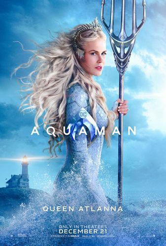 这么多演员中眼熟的就是以下两位 亚瑟的母亲亚特兰蒂斯女王亚特兰娜