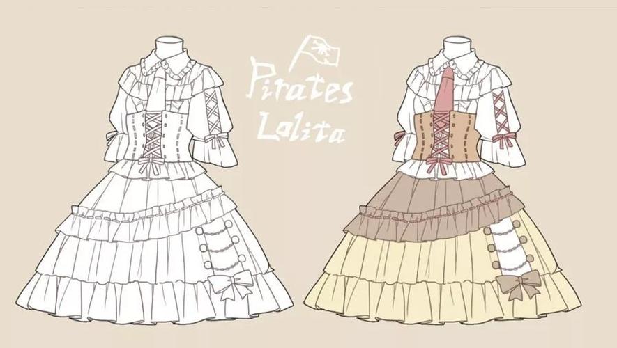 绘画教程 | 二次元服饰,小裙子的画法