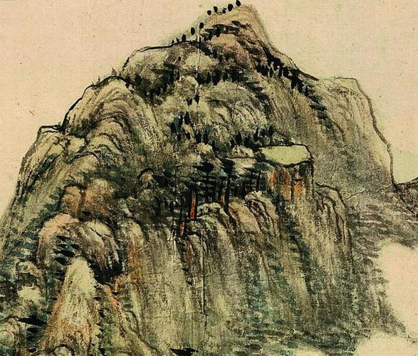 清王原祁山中早春图