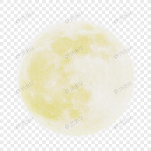 手绘中秋月亮