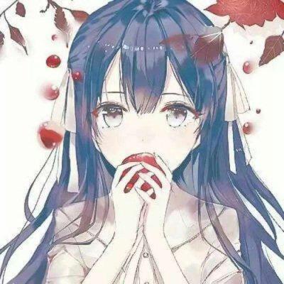 丧系高冷动漫女头 - 动漫头像图片- 不二励志语录